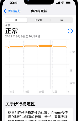 连城iPhone手机维修如何在iPhone开启'步行稳定性通知'