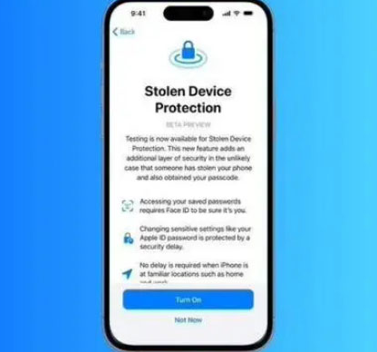 连城苹果授权维修店分享被盗设备保护功能开启方法 