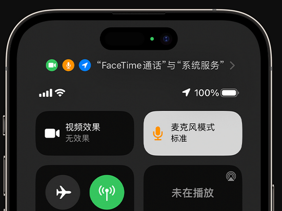 连城苹果授权维修网点分享iPhone在通话时让你的声音更清晰 