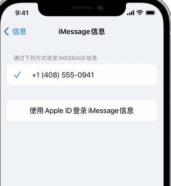 连城apple维修iPhone上无法正常发送iMessage信息 