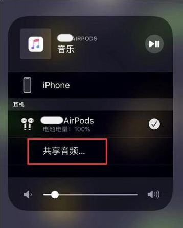 连城苹果14音频维修点分享iPhone14音频共享设置方法 