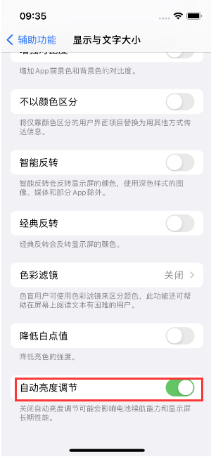 连城苹果15维修店分享iPhone 15 Pro系列屏幕亮度 